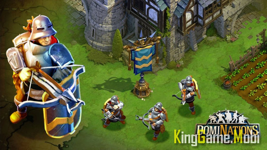 DomiNations top game chien thuat android - Top 10 Game Chiến Thuật Hay Cho Android