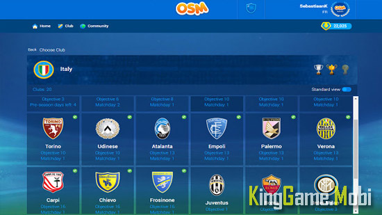 Online Soccer Manager top game quan ly bong da - Top Game Quản Lý Bóng Đá Mobile Hay Nhất