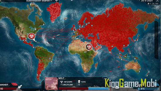 Plague Inc top game offline android - Top 10 Game Offline Cho Android Hay 2021