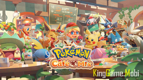 Pokemon Cafe Mix top 9 tren android - Top Game Pokemon Hay Nhất Cho Android