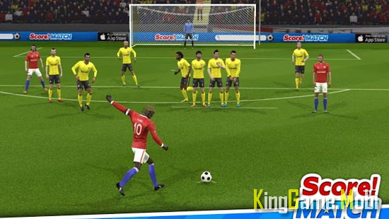 Score Match PvP Soccer top game bong da - Top Game Bóng Đá Hay Trên Android