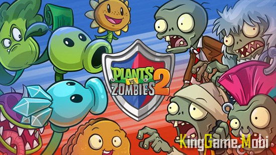 Plants vs Zombies 2 top game zombie mobile - Top Game Zombie Mobile Hay Nhất