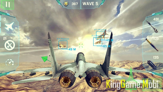 Ace Fighter Modern Air Combat Jet Warplanes - Top Game Máy Bay Chiến Đấu Cho Điện Thoại