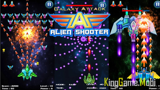 Galaxy Attack Alien Shooter - Top Game Bắn Máy Bay Cho Điện Thoại