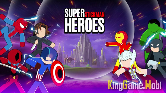 Stickman Heroes Fight - Top 15 Game Đối Kháng Hay Cho Android