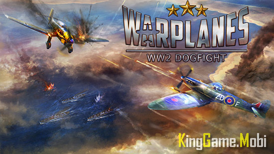 Warplanes WW2 Dogfight - Top Game Máy Bay Chiến Đấu Cho Điện Thoại